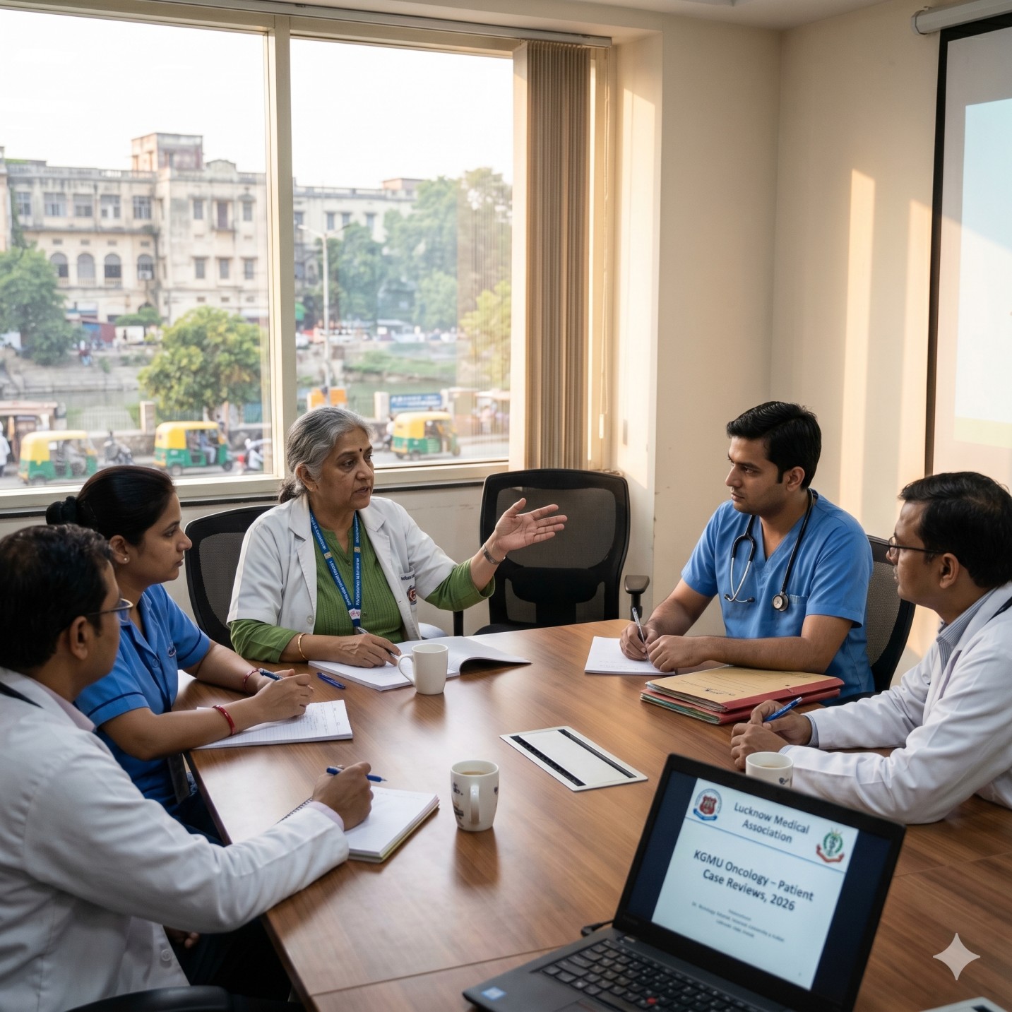 Medical staff meeting
