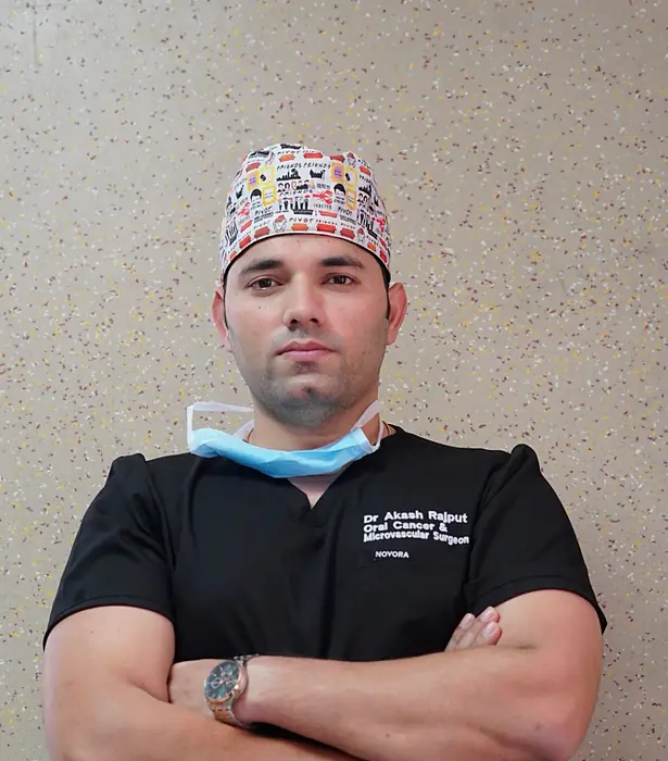 Dr. Akash Rajput, Oral Cancer & Microvascular Surgeon, CoreOnco Lucknow